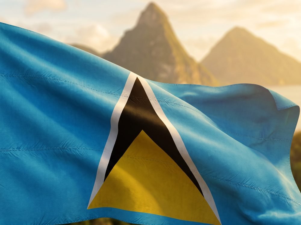 Flag of Saint Lucia