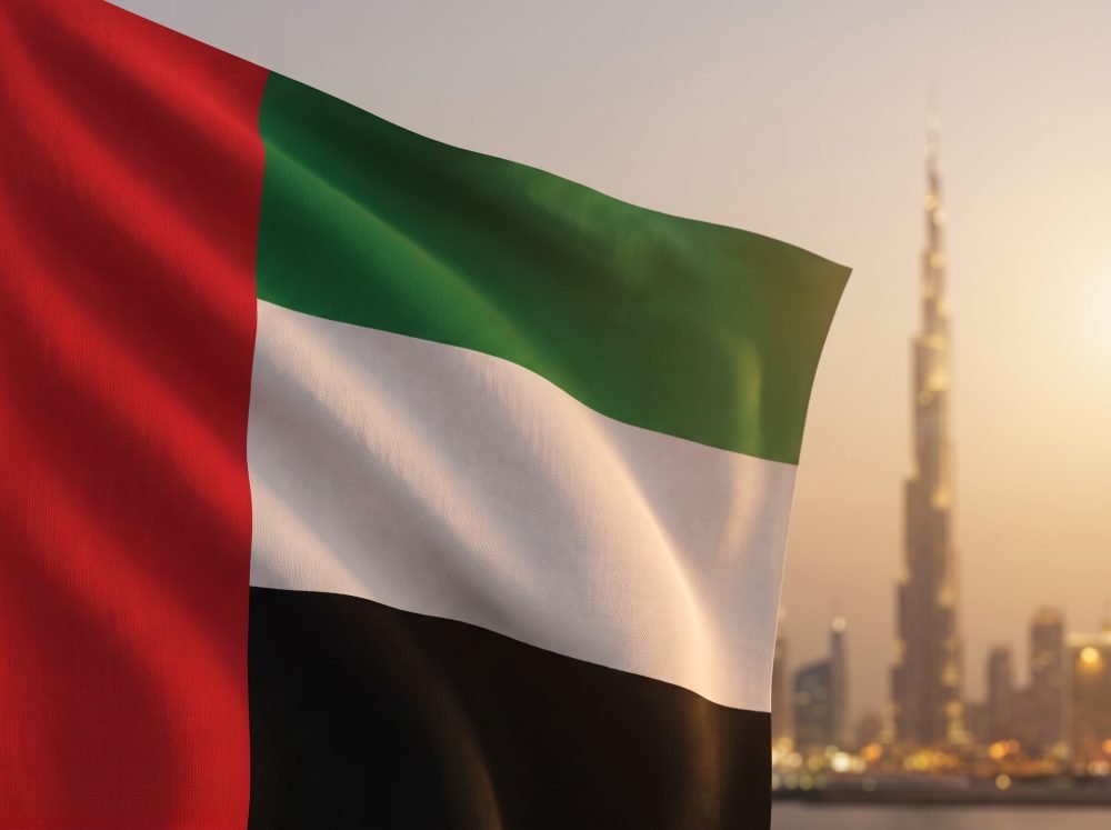 Flag of UAE Golden Visa